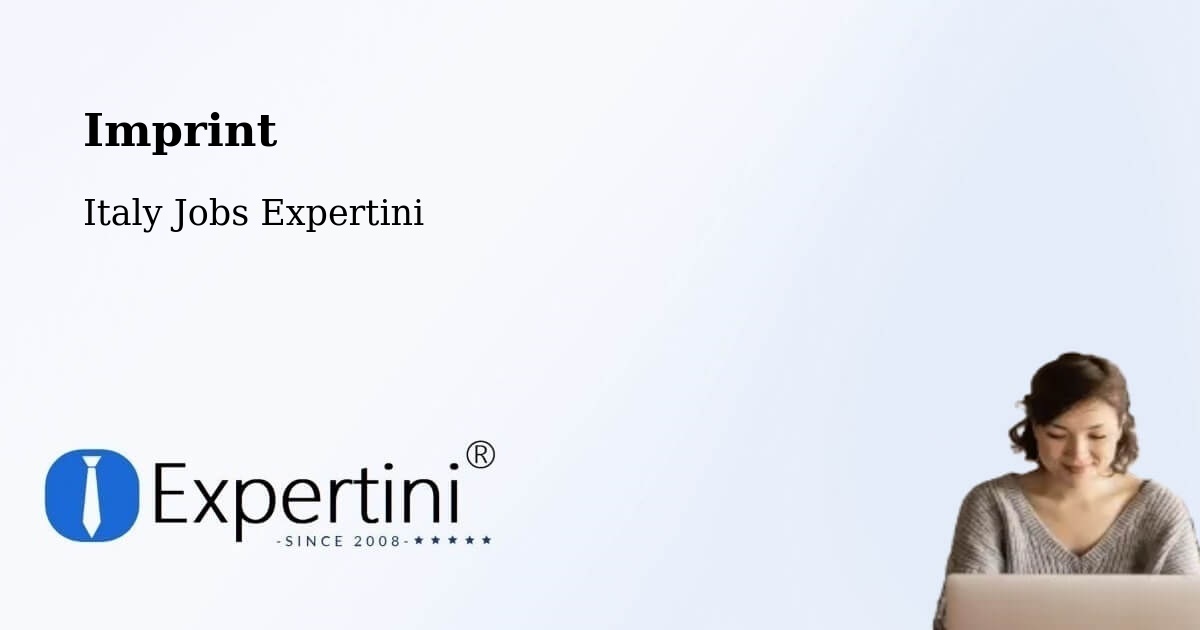 Imprint – Frontone - Italy Jobs Expertini