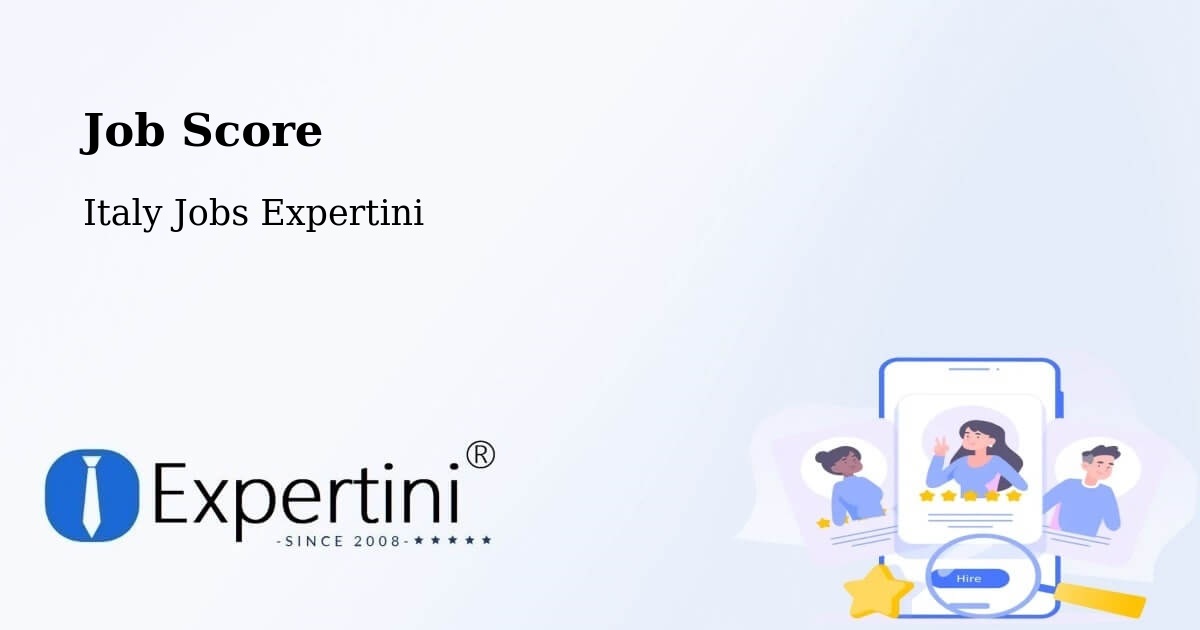 Job Score & Job Description Score Tool – Frontone - Italy Jobs Expertini