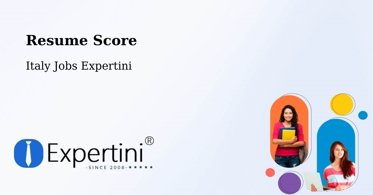 Resume Score & Job Description Match Tool – Frontone - Italy Jobs Expertini